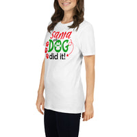 Santa the dog Unisex-T-Shirt