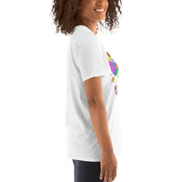 USA Map Unisex-T-Shirt