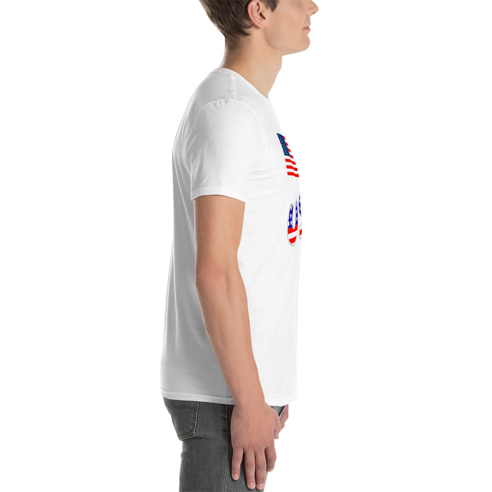 USA Heart Unisex-T-Shirt