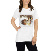 Ente Kurzärmeliges Unisex-T-Shirt