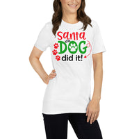 Santa the dog Unisex-T-Shirt