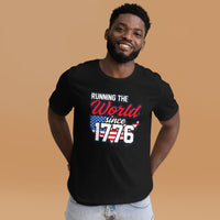 Running the world Unisex-T-Shirt