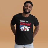 Running the world Unisex-T-Shirt