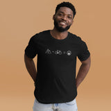 Bycicle math Unisex-T-Shirt