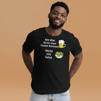Leute kennen lernen Unisex-T-Shirt