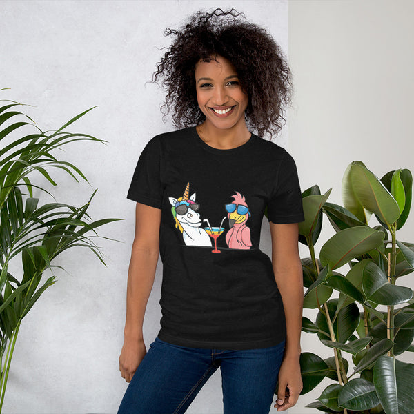 Einhorn Cocktail Unisex-T-Shirt