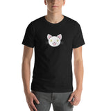 Nettes lustiges Katzen Emoji Unisex-T-Shirt