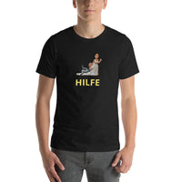 Hilfe Unisex t-shirt
