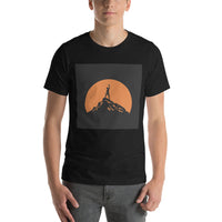 Retro-Bergsteigen Unisex-T-Shirt
