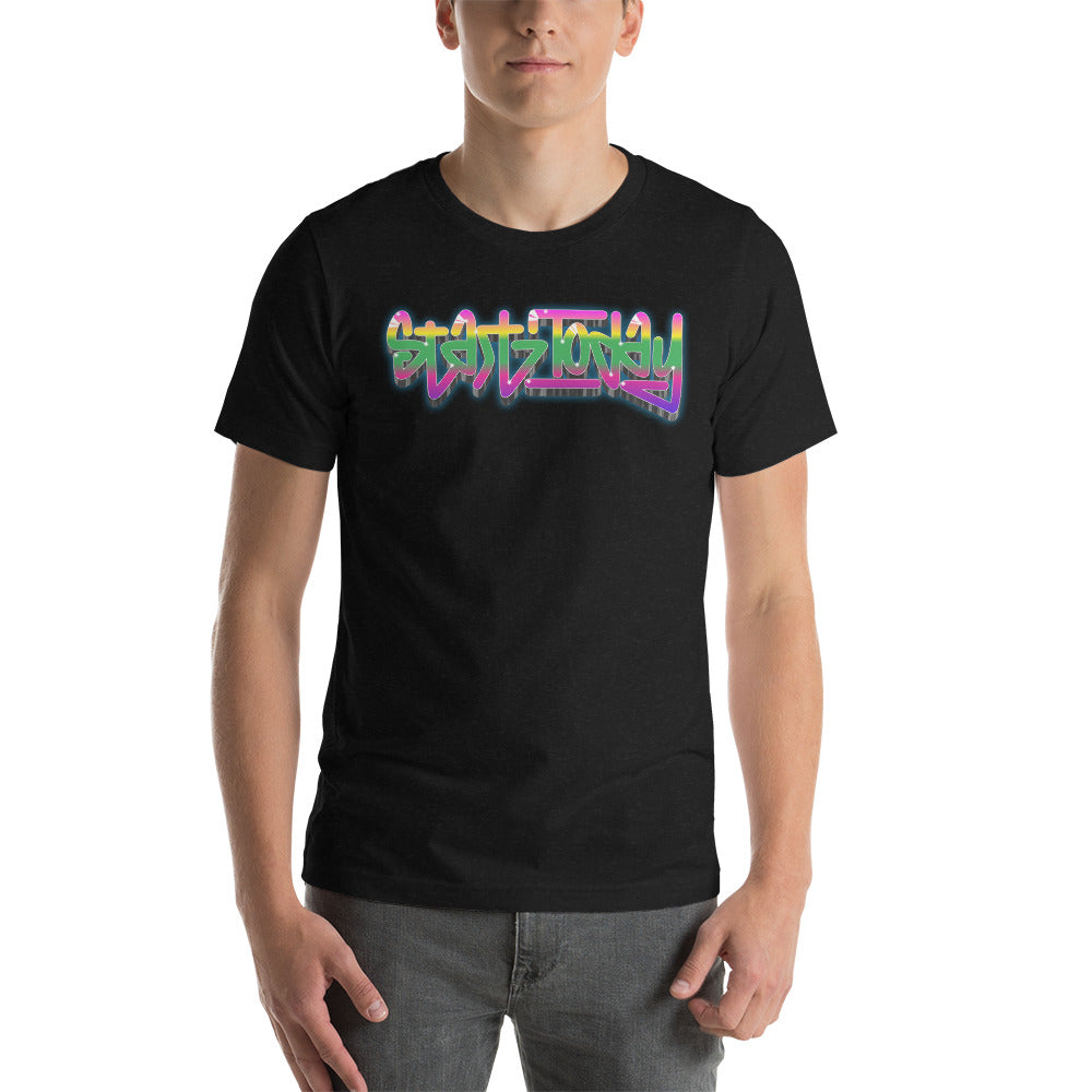 Beginnen Sie heute mit Graffiti-Kunst Unisex-T-Shirt
