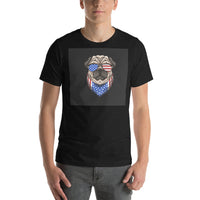 USA-Hund Unisex-T-Shirt