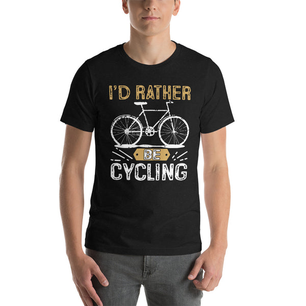 Ich hatte eher Radfahren Unisex-T-Shirt