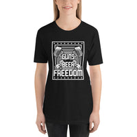 Guns - Beer - Freedom Unisex-T-Shirt