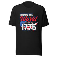 Running the world Unisex-T-Shirt