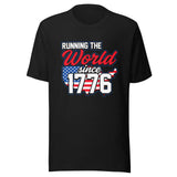 Running the world Unisex-T-Shirt