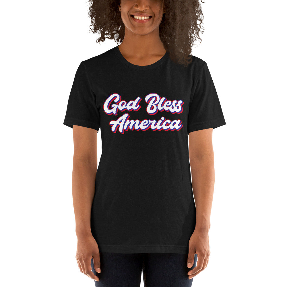 Good bless america unisex t-shirt