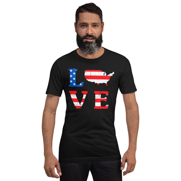 Love america Unisex-T-Shirt