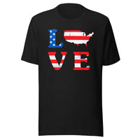 Love america Unisex-T-Shirt