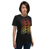 Rainbow cyclist Unisex-T-Shirt