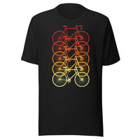 Rainbow cyclist Unisex-T-Shirt