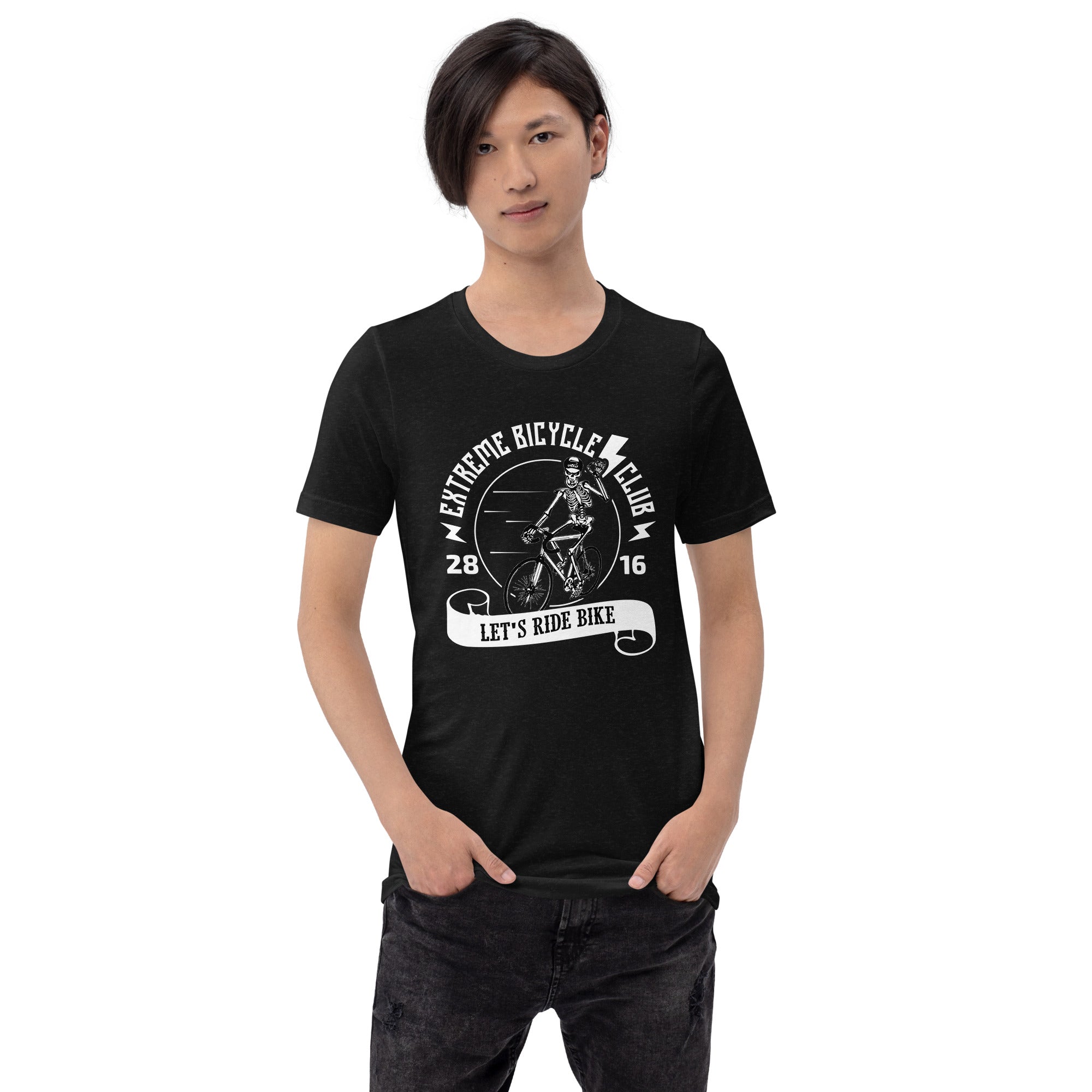 Extreme bycilcle unisex t-shirt