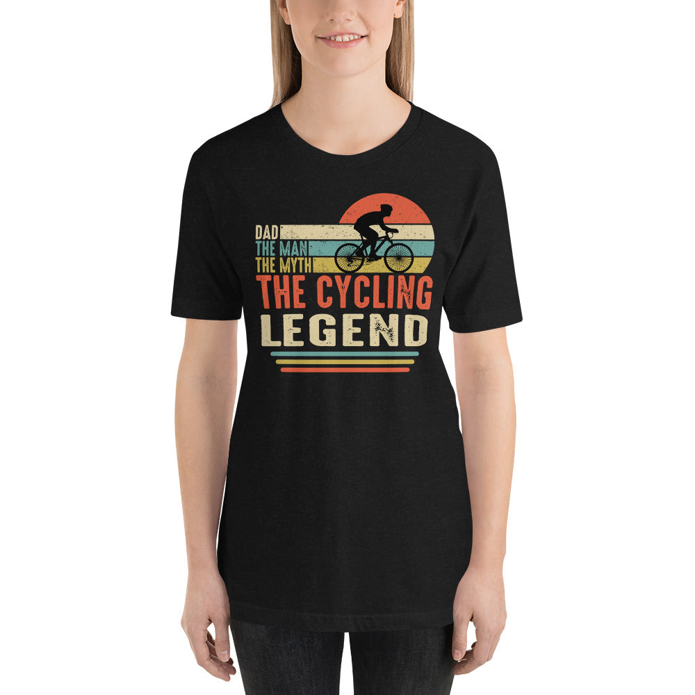 The cycling legend unisex t-shirt