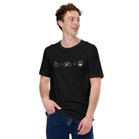 Bycicle math Unisex-T-Shirt