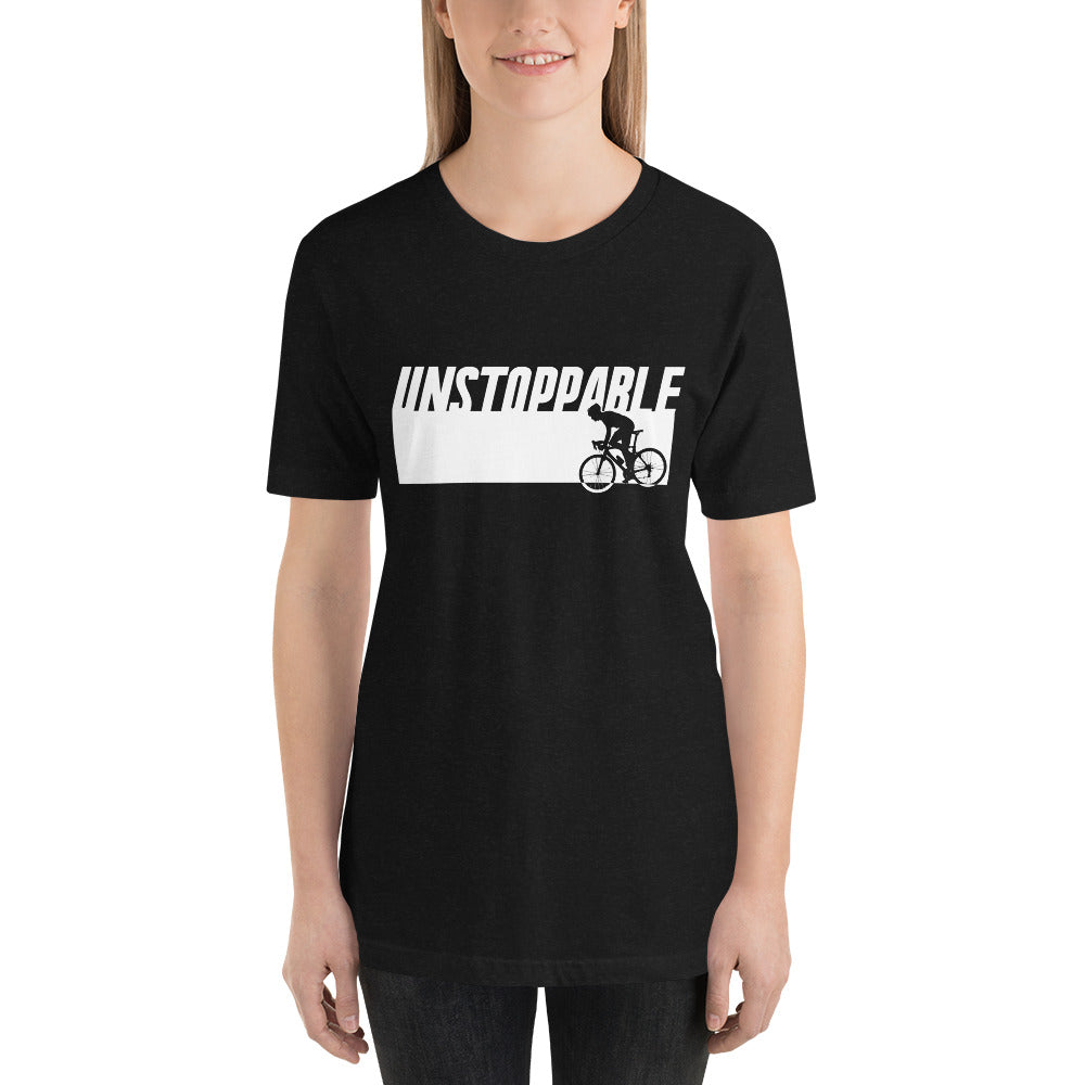 Unstopable biker unisex t-shirt