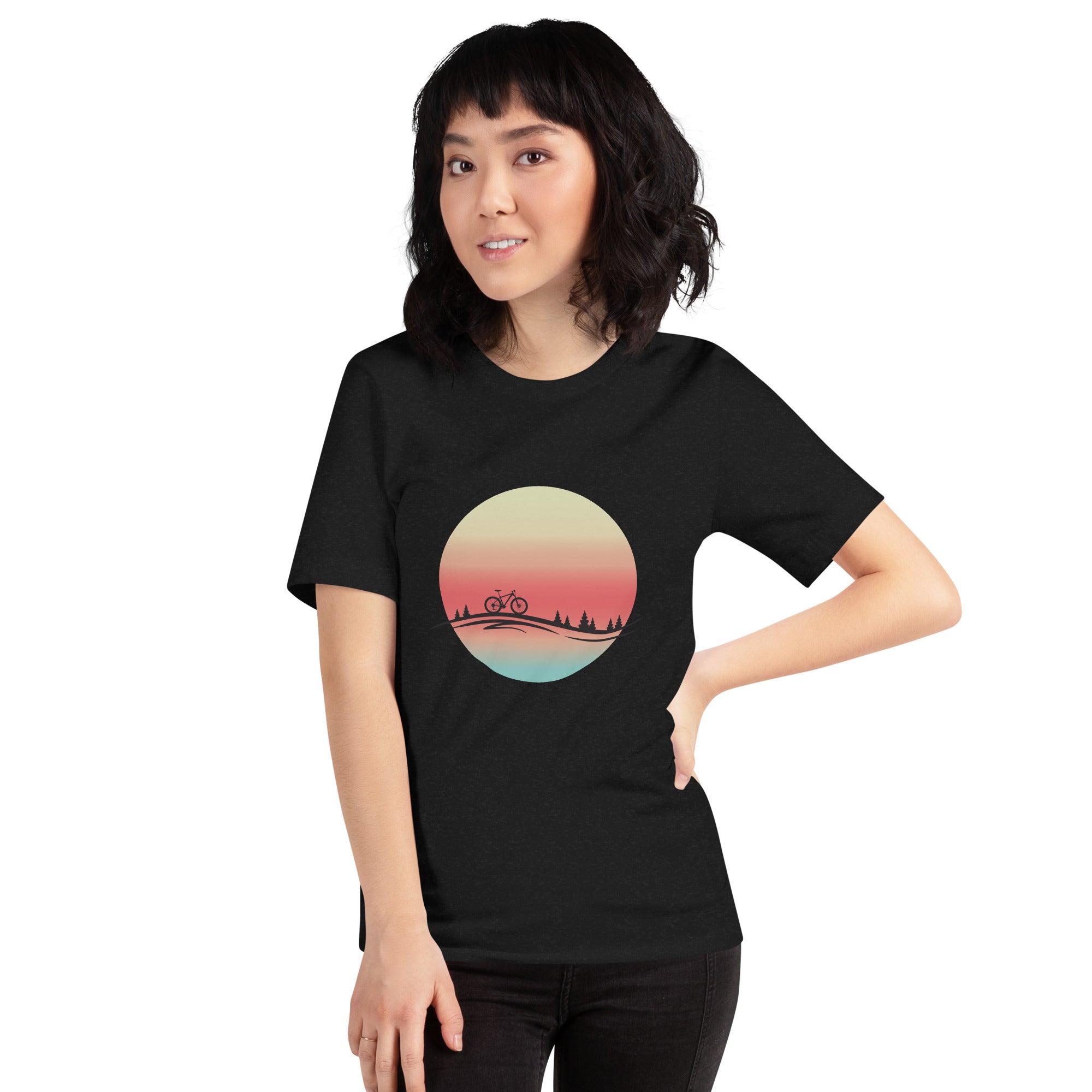 Sunrise biking Unisex T-Shirt