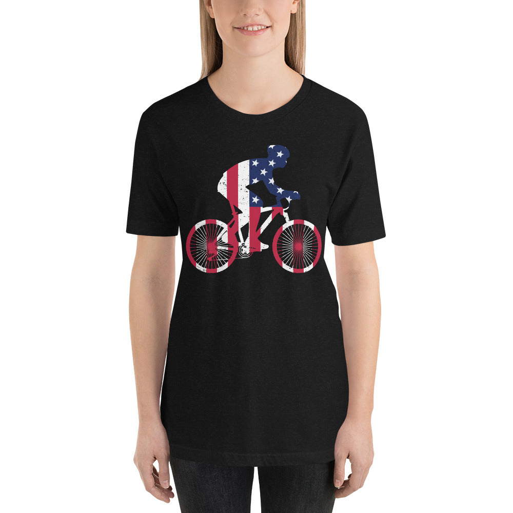 USA Cyclist Unisex T-Shirt
