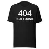 404 not found Unisex-T-Shirt