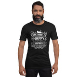 Cats make me happy Unisex-T-Shirt