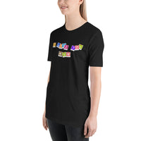 I love you mum schwarz Unisex-T-Shirt
