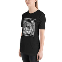 Guns - Beer - Freedom Unisex-T-Shirt