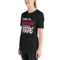 Running the world Unisex-T-Shirt