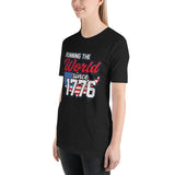 Running the world Unisex-T-Shirt