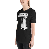 Freiheit für Schrödingers Katze Unisex-T-Shirt