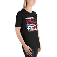 Running the world Unisex-T-Shirt