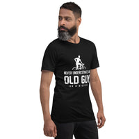 Old guy on a bike Unisex-T-Shirt