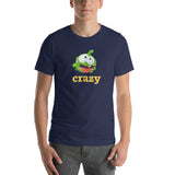 Verrücktes lustiges Emoji Unisex-T-Shirt
