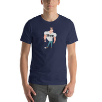 Hey lustiger Charakter Unisex-T-Shirt