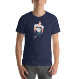 Hey lustiger Charakter Unisex-T-Shirt