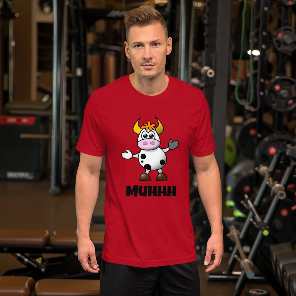 Nette lustige Kuh Short-sleeve unisex t-shirt