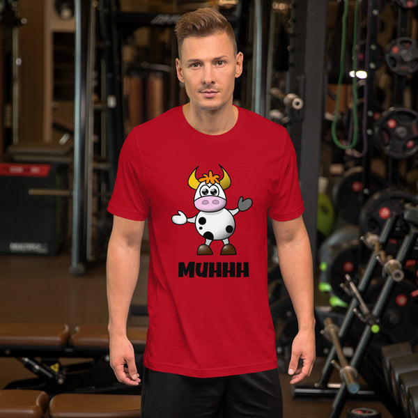 Nette lustige Kuh Short-sleeve unisex t-shirt