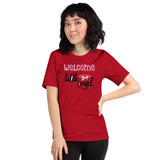 Willkommen kleiner Engel Unisex-T-Shirt
