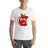 Netter lustiger Apfel Unisex-T-Shirt