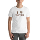 ich liebe Kaffee Unisex-T-Shirt