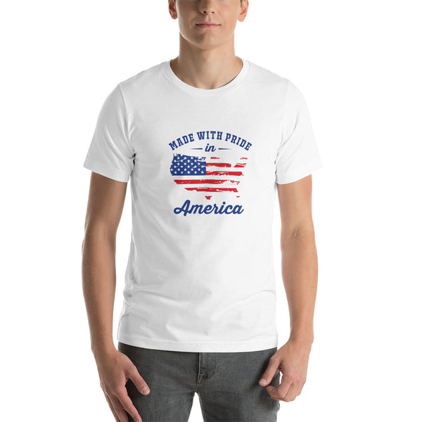 Hergestellt mit Stolz in Amerika Unisex-T-Shirt
