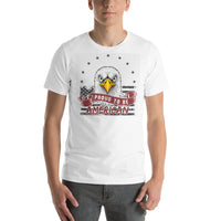 Stolz Amerikaner zu sein Unisex t-shirt