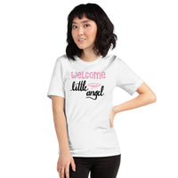 Willkommen kleiner Engel Unisex-T-Shirt